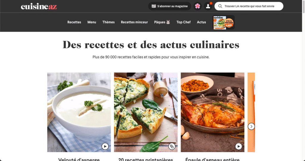 Les Meilleurs Sites de Cuisine pour Trouver Inspiration et Recettes
